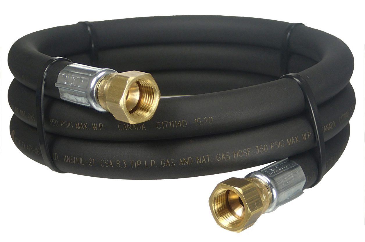 Details about   Propane Extension Hose For Most Bayou Classic Regulators and 3/8" Flare Fittings 